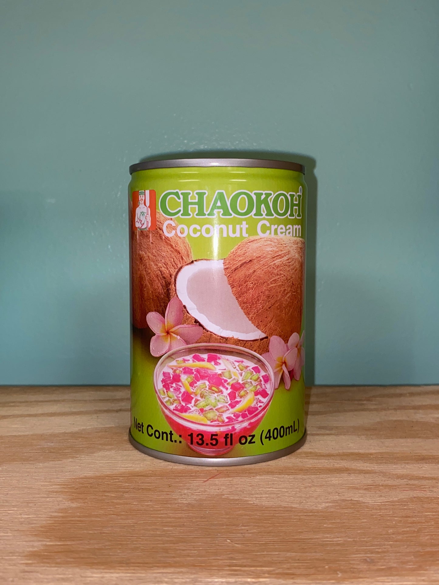 CHAOKOH COCONUT CREAM 400ML